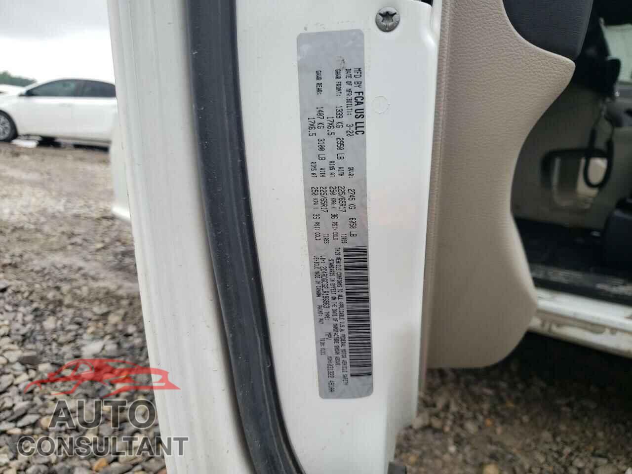 DODGE CARAVAN 2020 - 2C4RDGCG2LR196563