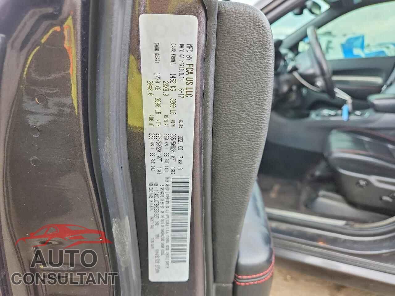 DODGE DURANGO 2017 - 1C4SDJCT6HC954027