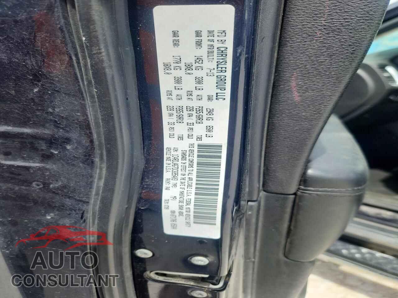 DODGE DURANGO 2013 - 1C4RDJAG7DC695403