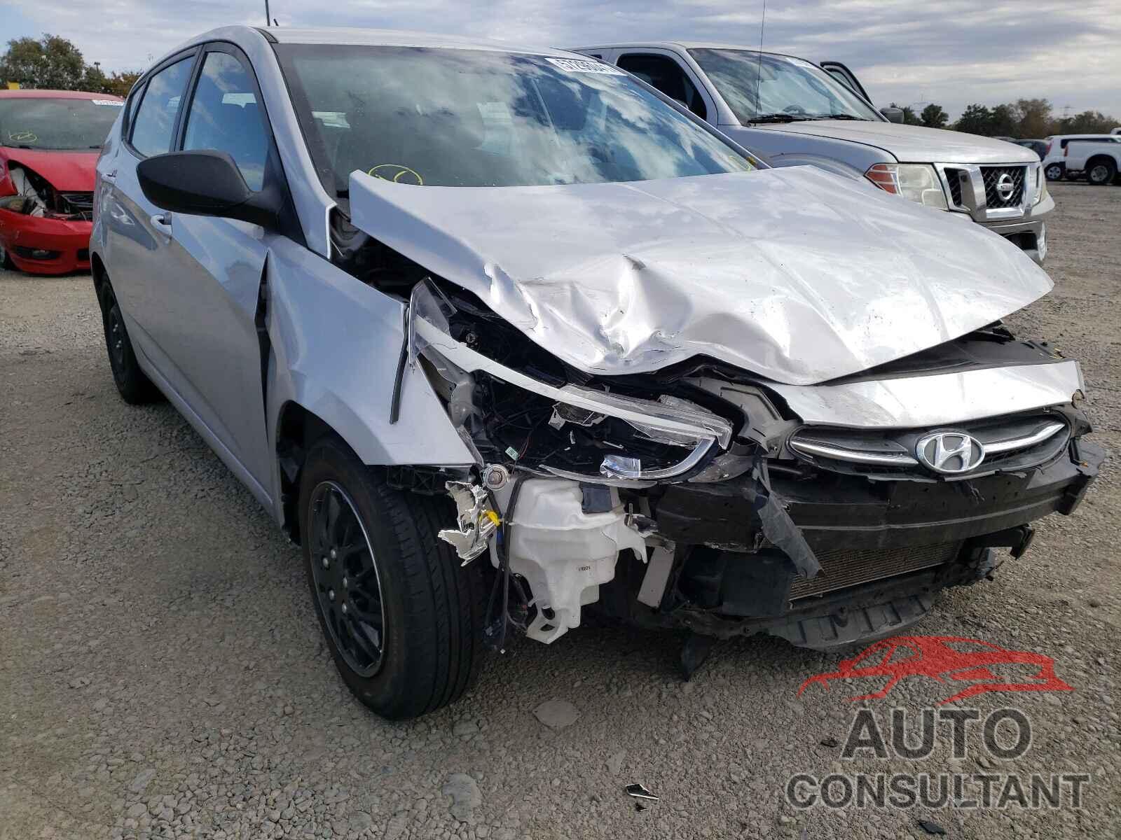 HYUNDAI ACCENT 2017 - KMHCT5AE9HU348522