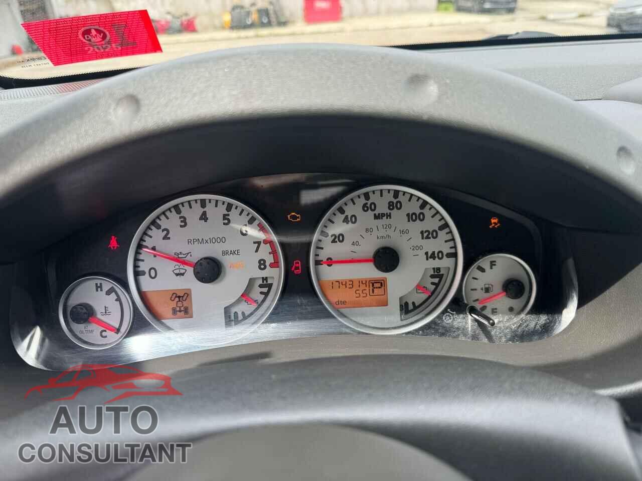 NISSAN FRONTIER 2013 - 1N6AD0EV3DN736563