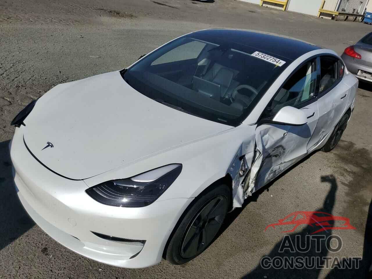 TESLA MODEL 3 2022 - 5YJ3E1EB1NF166566