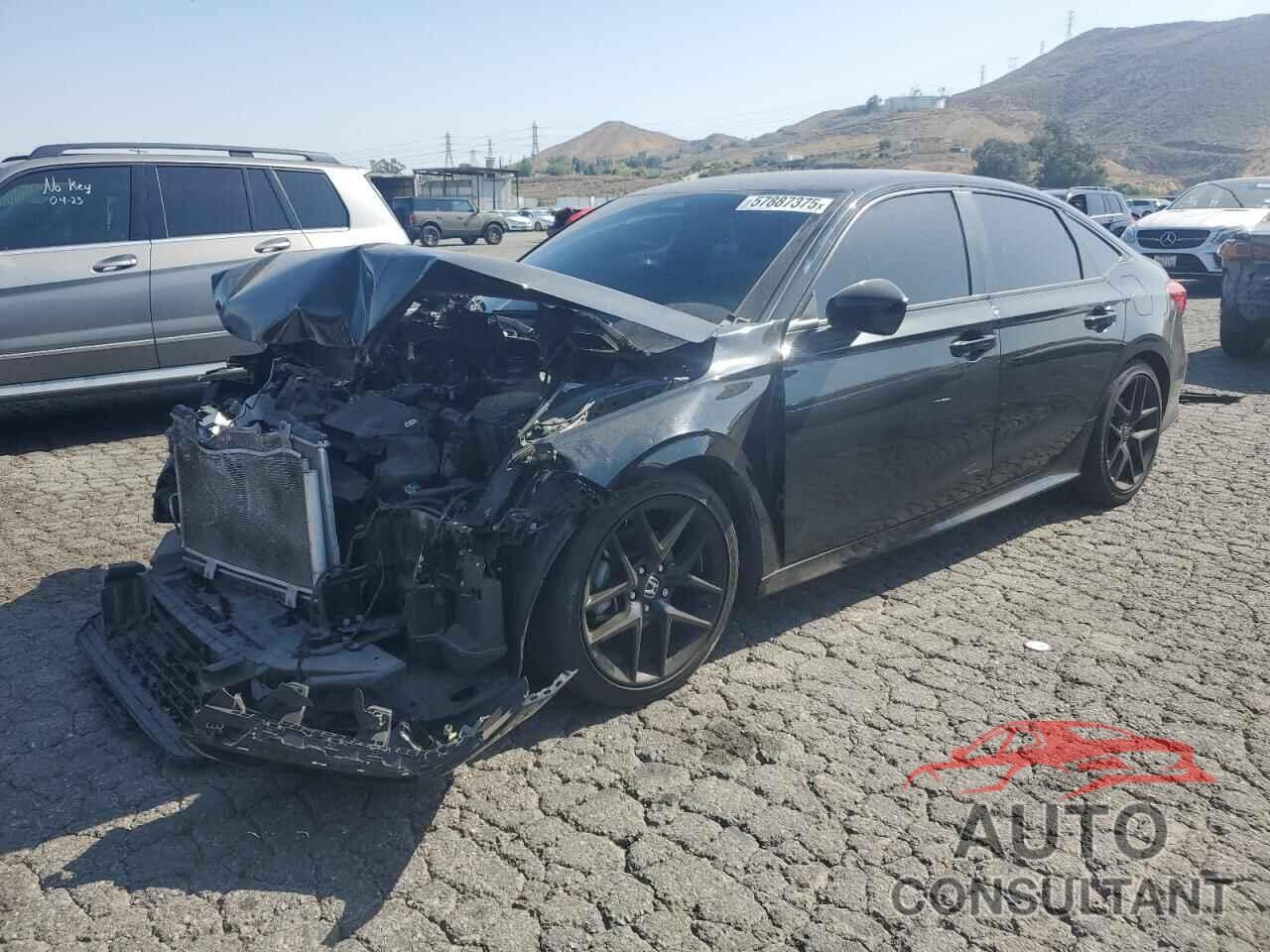 HONDA CIVIC 2022 - 2HGFE2F57NH572522