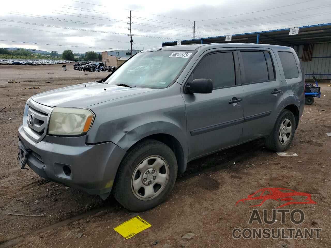 HONDA PILOT 2009 - 5FNYF38289B010525