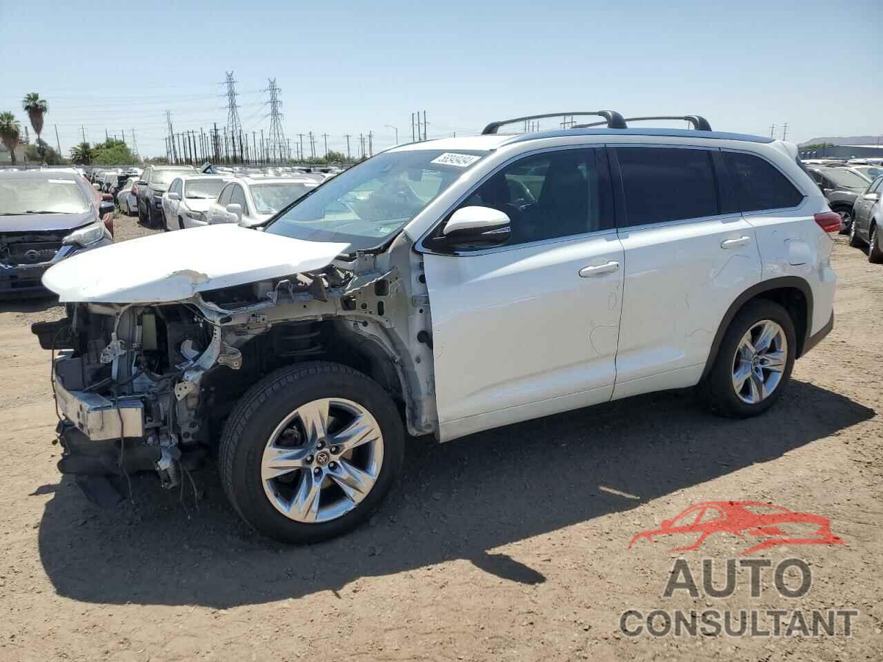 TOYOTA HIGHLANDER 2018 - 5TDYZRFH1JS240957