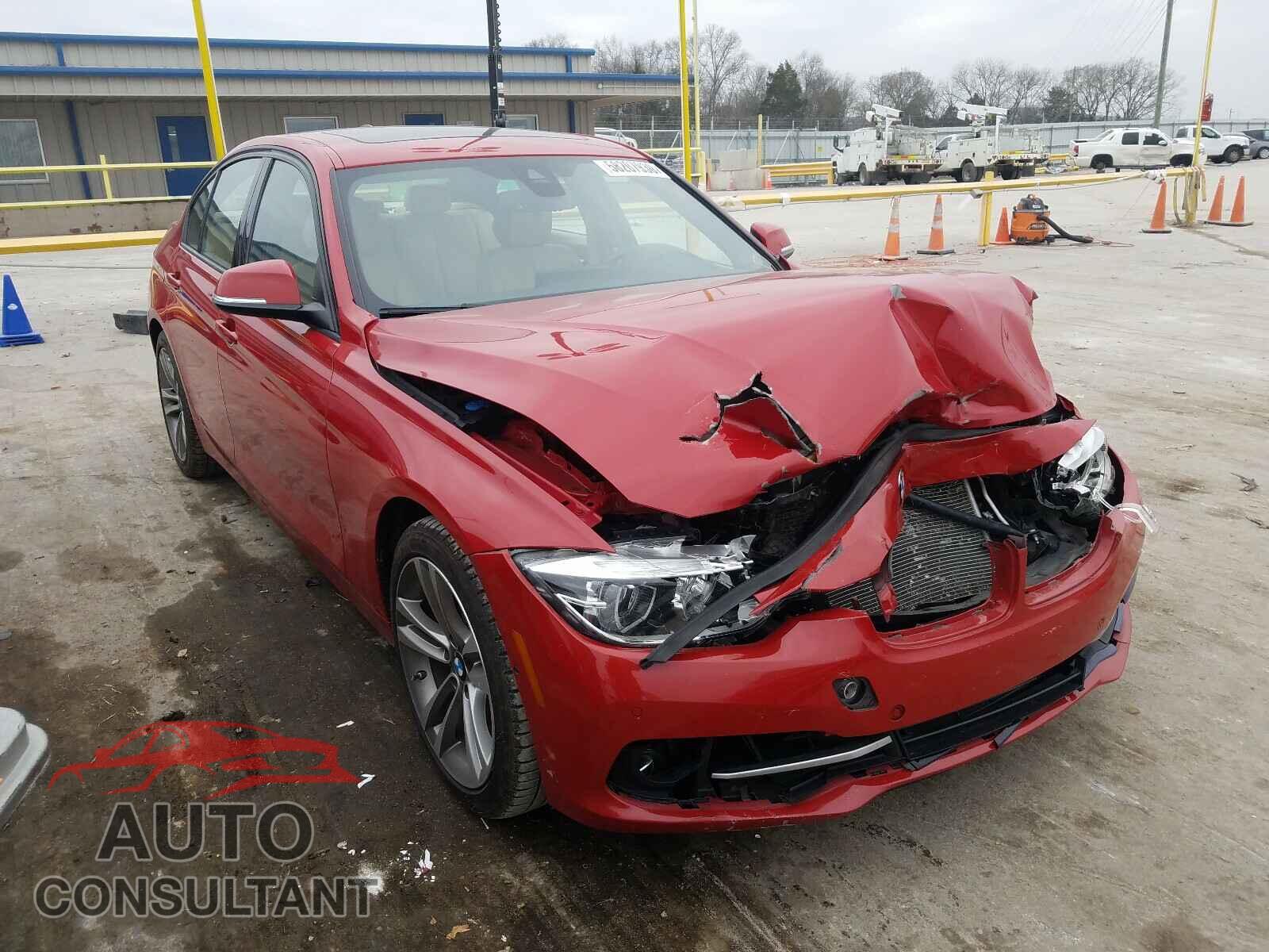 BMW 3 SERIES 2016 - WBA8E9G53GNU30464