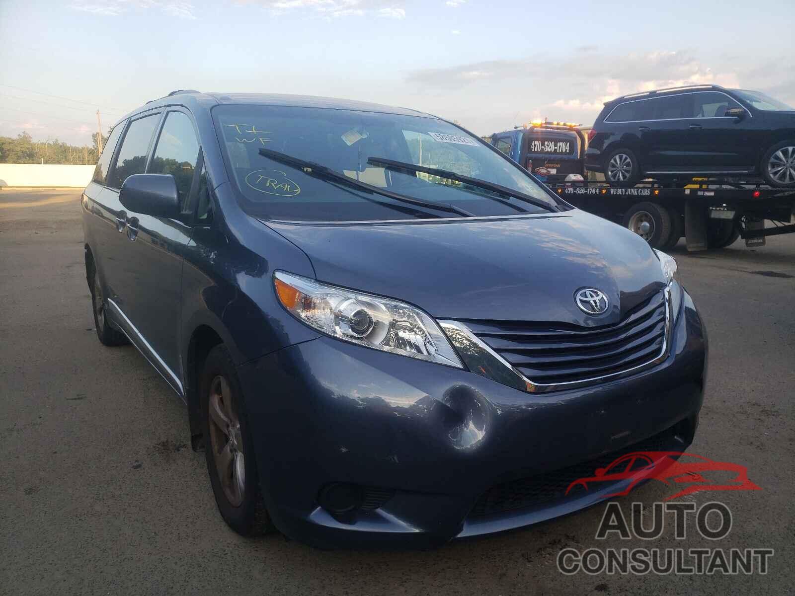 TOYOTA SIENNA 2017 - 5TDKZ3DC7HS869336