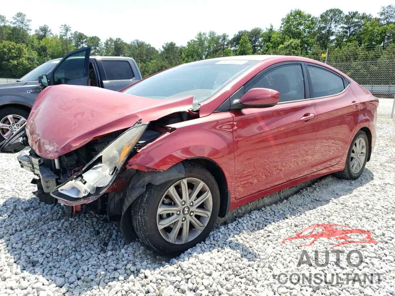 HYUNDAI ELANTRA 2016 - KMHDH4AE4GU526383