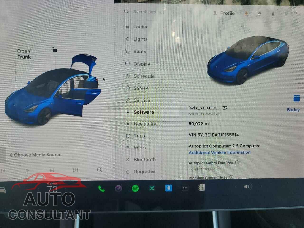 TESLA MODEL 3 2018 - 5YJ3E1EA3JF155814