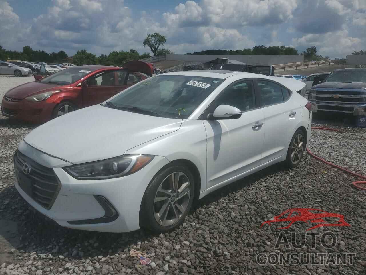 HYUNDAI ELANTRA 2017 - 5NPD84LF3HH184673