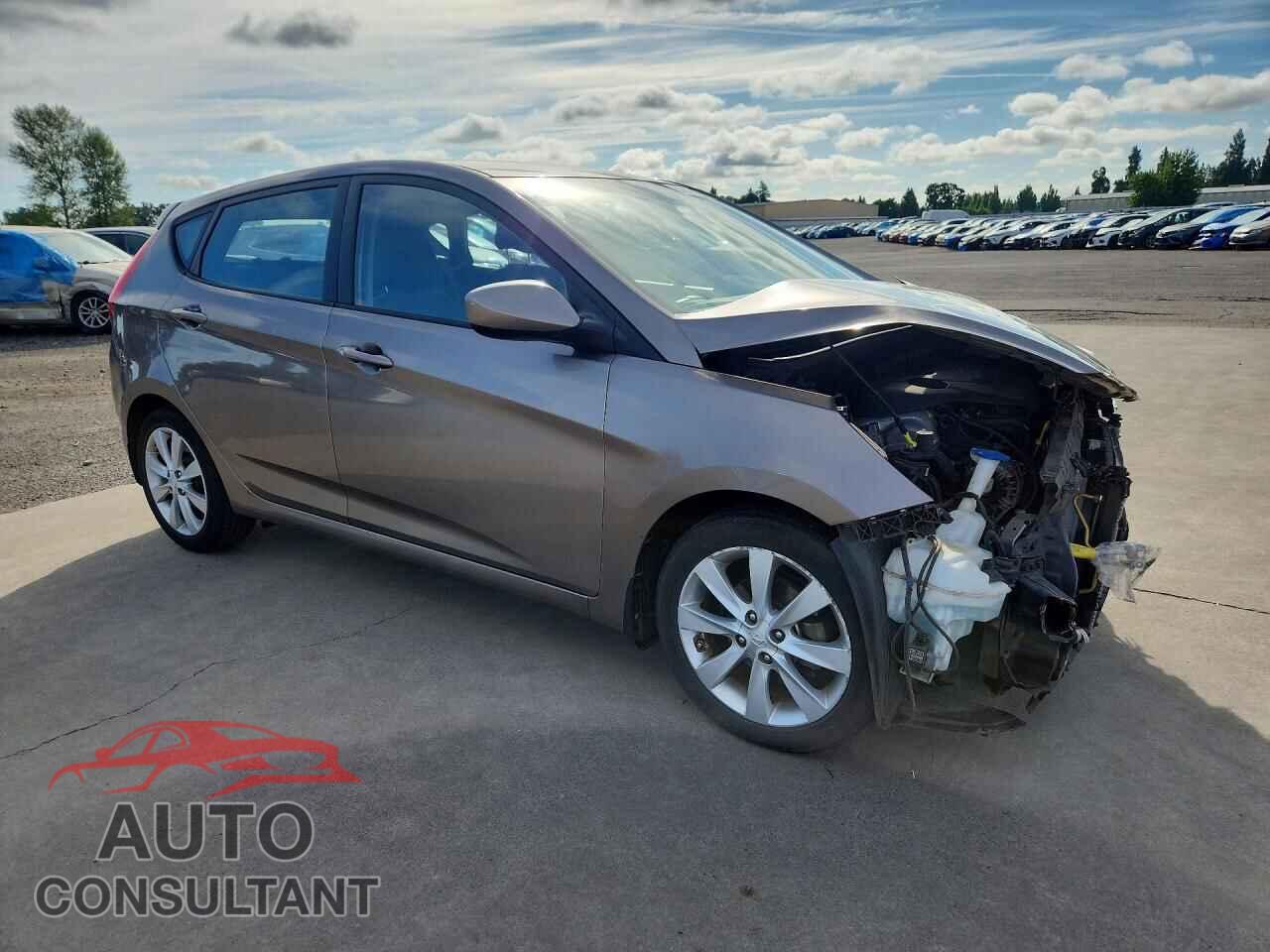 HYUNDAI ACCENT 2012 - KMHCU5AE4CU053687