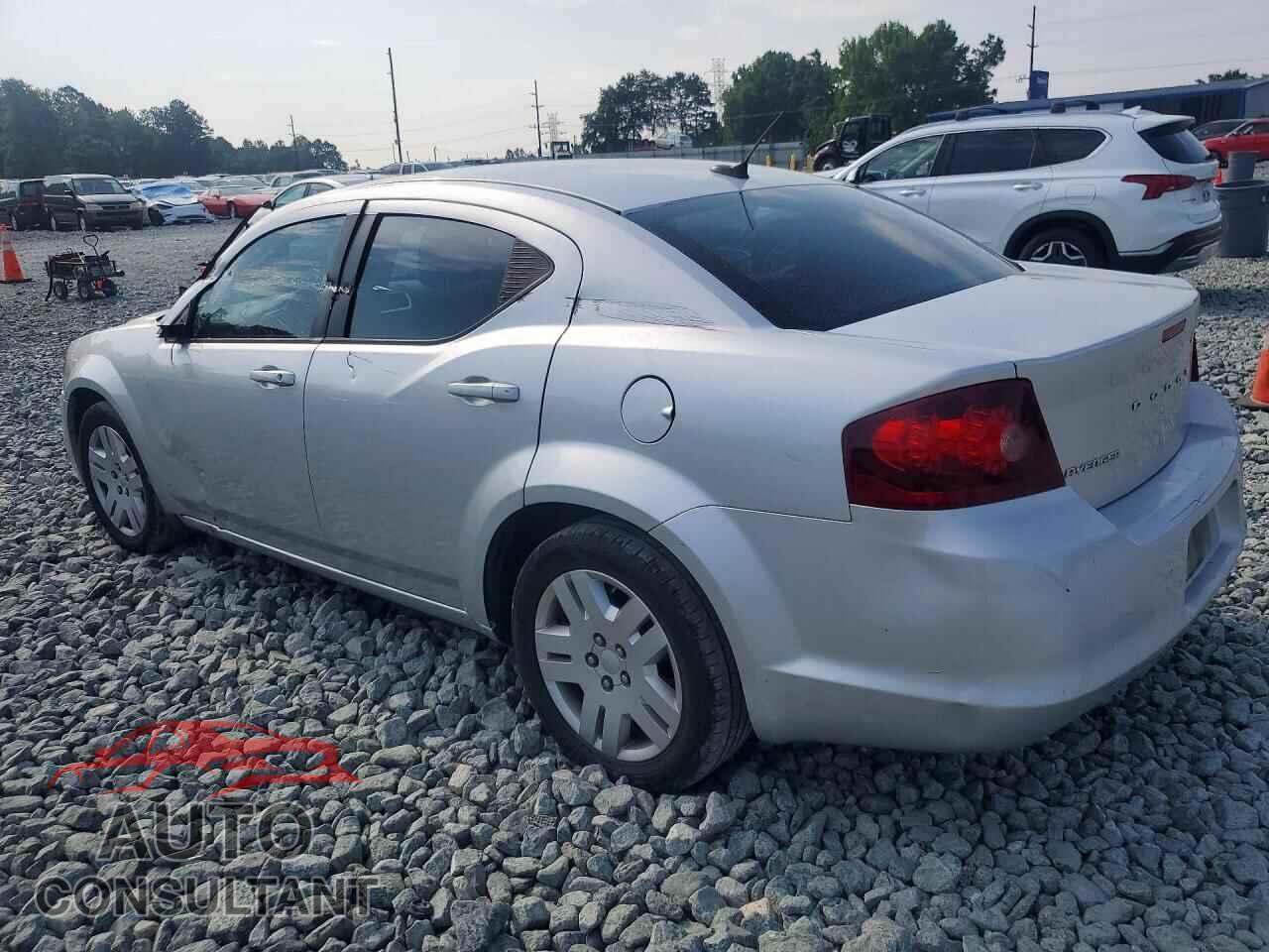 DODGE AVENGER 2012 - 1C3CDZAB4CN193416