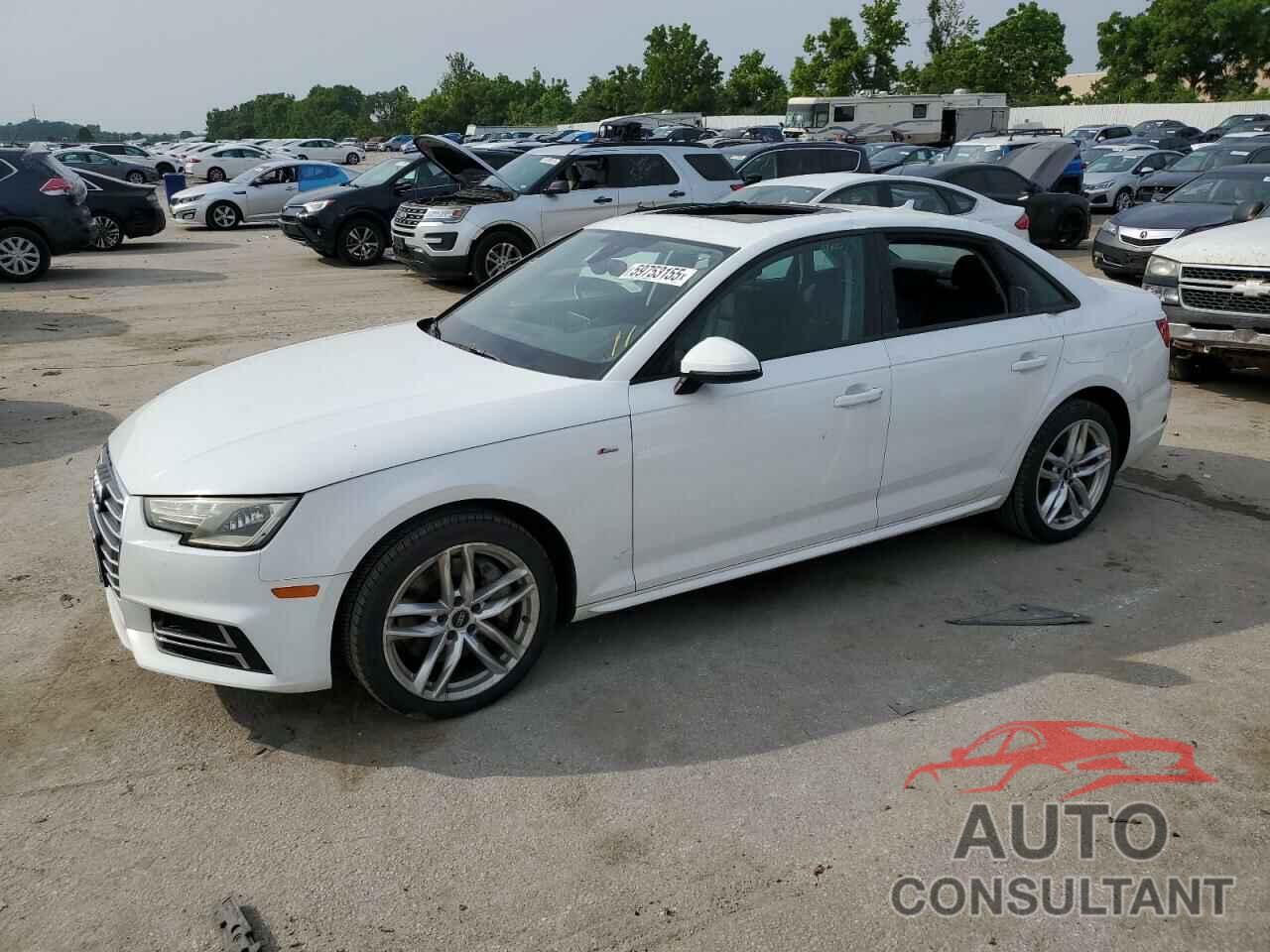 AUDI A4 2017 - WAUDNAF44HN046428