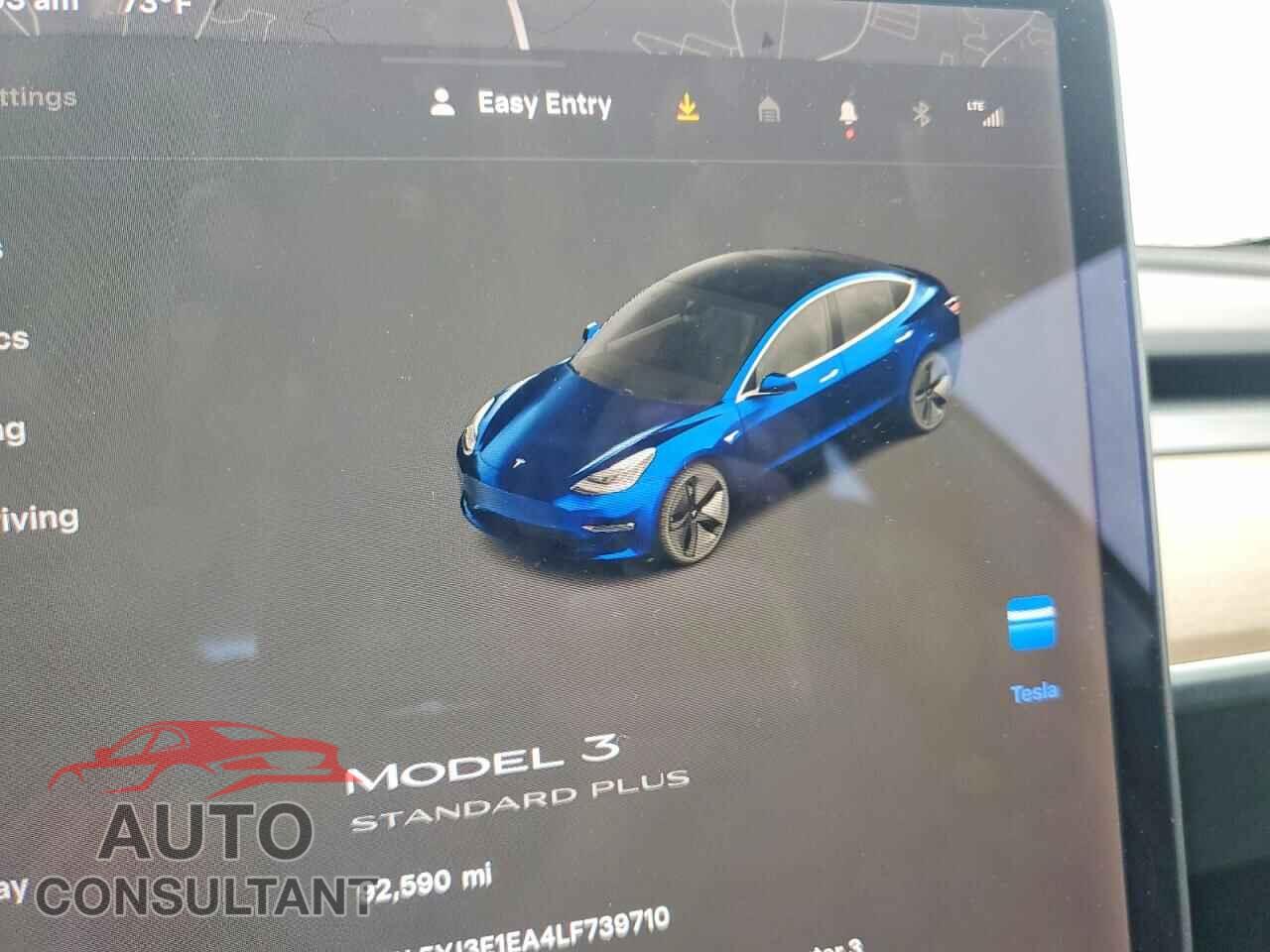 TESLA MODEL 3 2020 - 5YJ3E1EA4LF739710