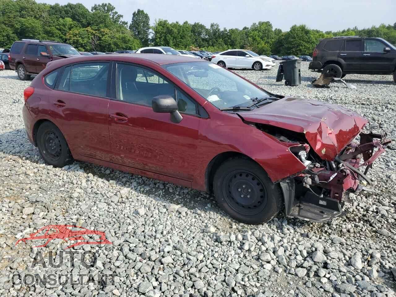 SUBARU IMPREZA 2012 - JF1GPAA60CH202352