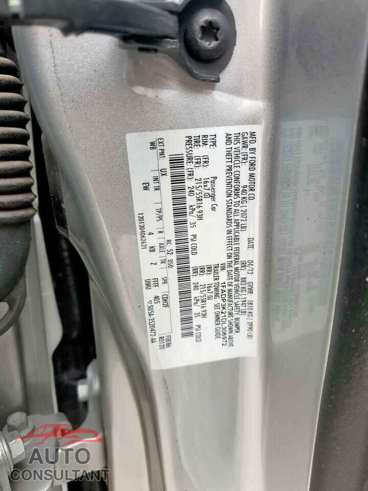 FORD FOCUS 2013 - 1FADP3K21DL306972