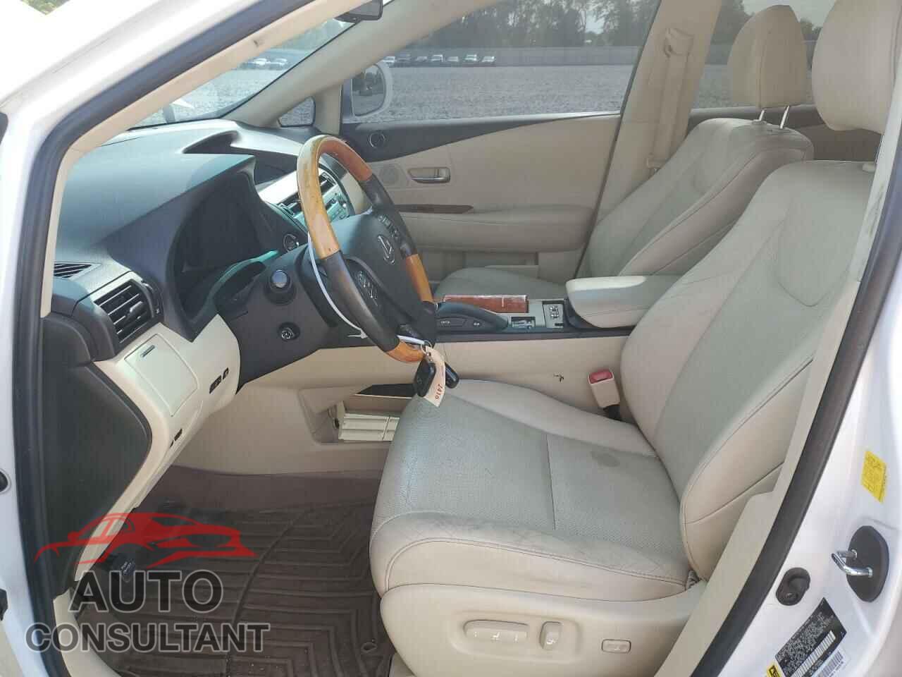 LEXUS RX350 2011 - 2T2BK1BA1BC103110