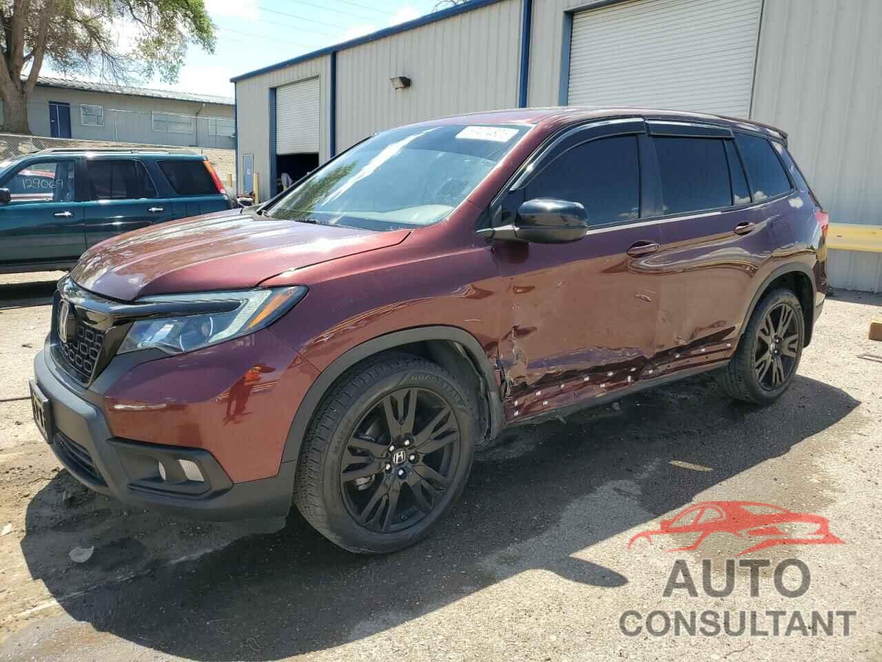 HONDA PASSPORT 2019 - 5FNYF7H29KB006240