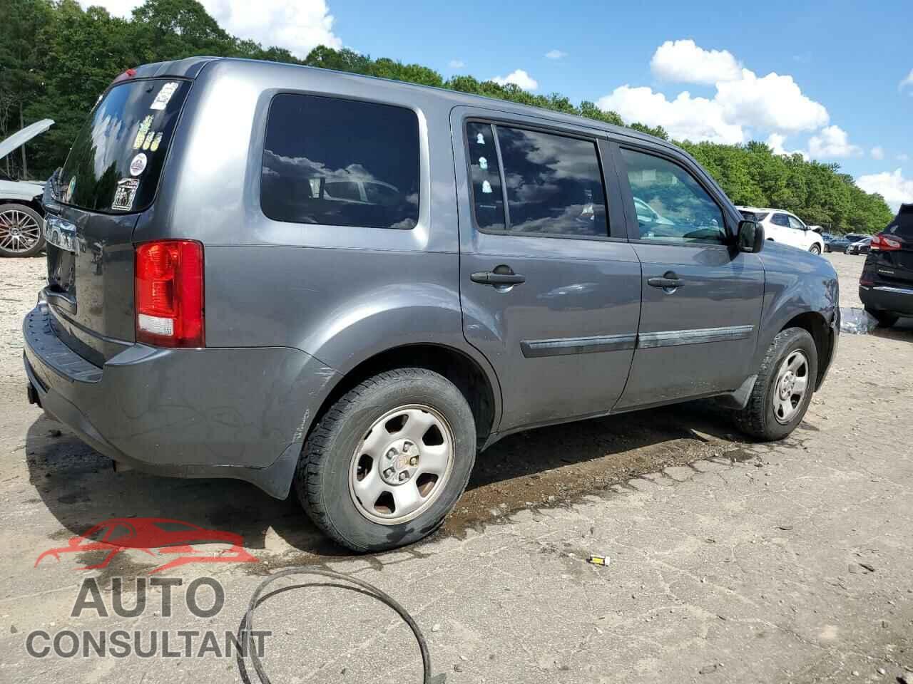 HONDA PILOT 2012 - 5FNYF3H24CB017799