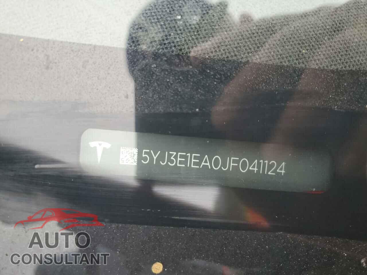 TESLA MODEL 3 2018 - 5YJ3E1EA0JF041124