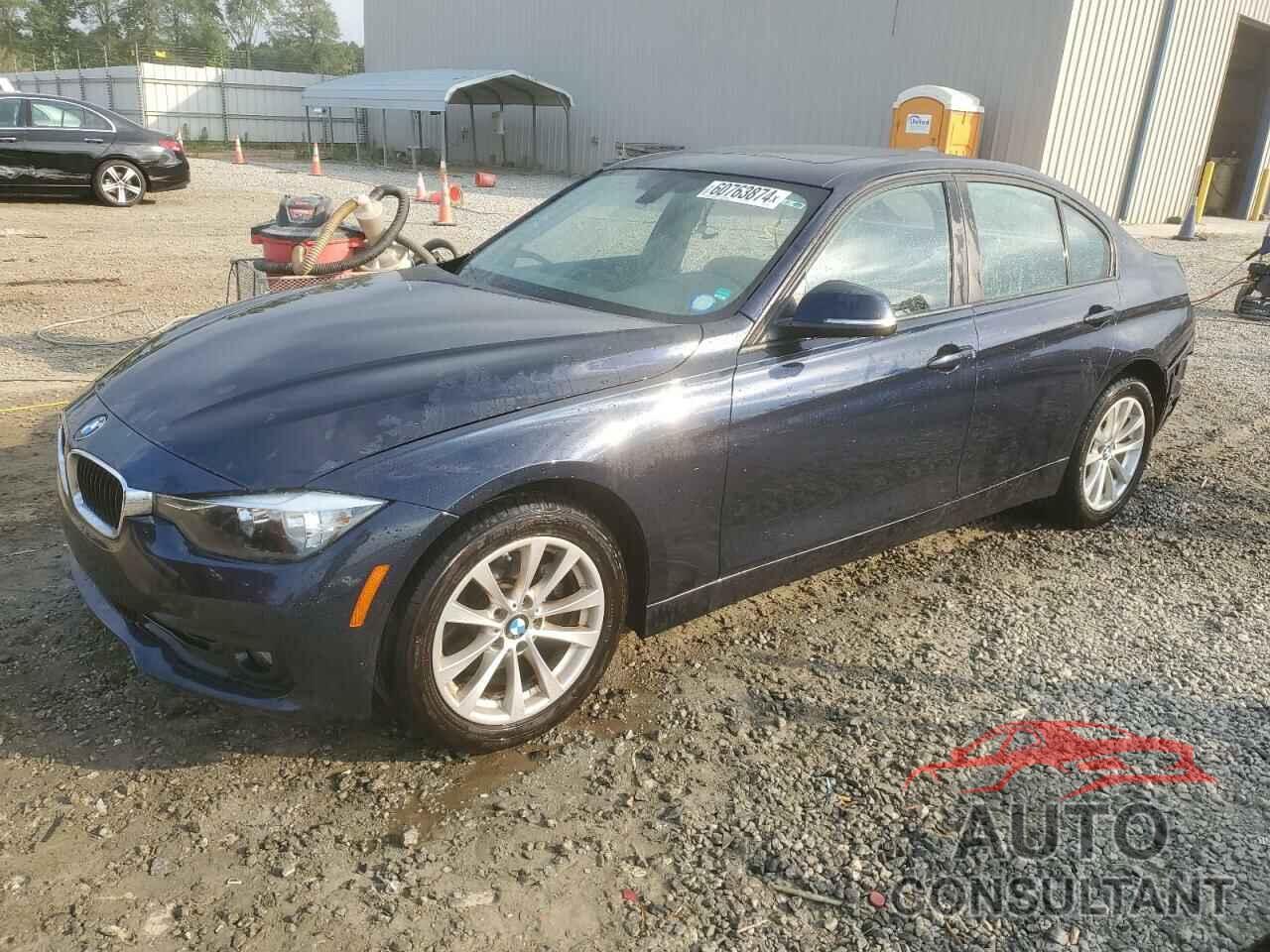 BMW 3 SERIES 2017 - WBA8E5G30HNU43486