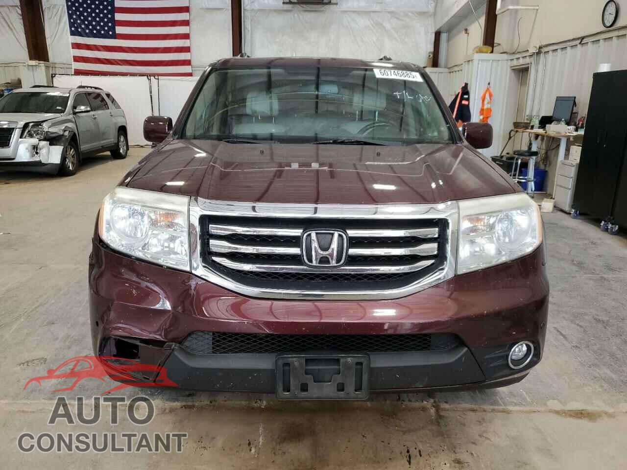 HONDA PILOT 2013 - 5FNYF4H94DB019217