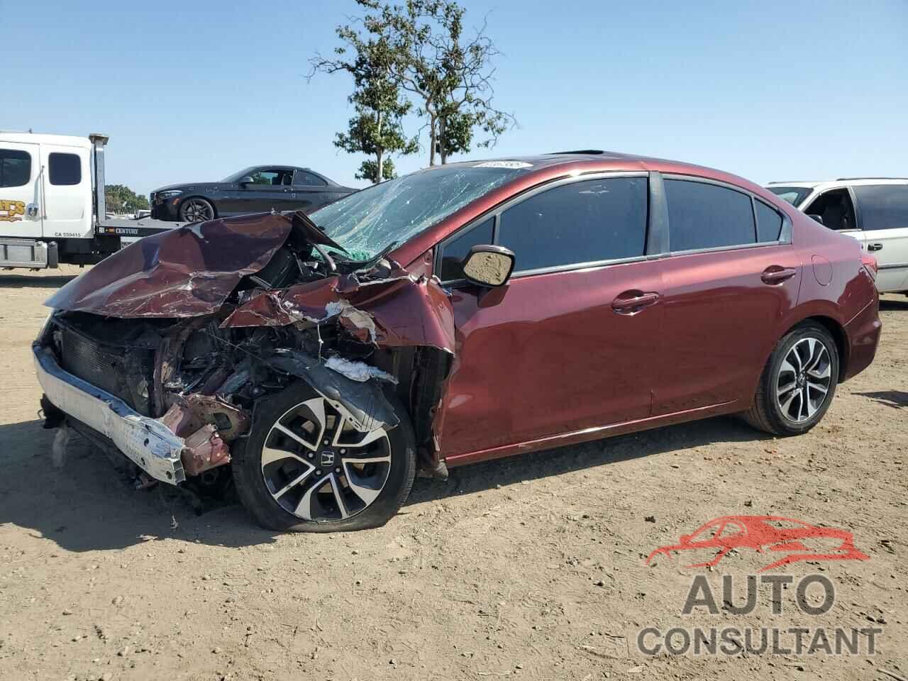 HONDA CIVIC 2013 - 2HGFB2F98DH527681