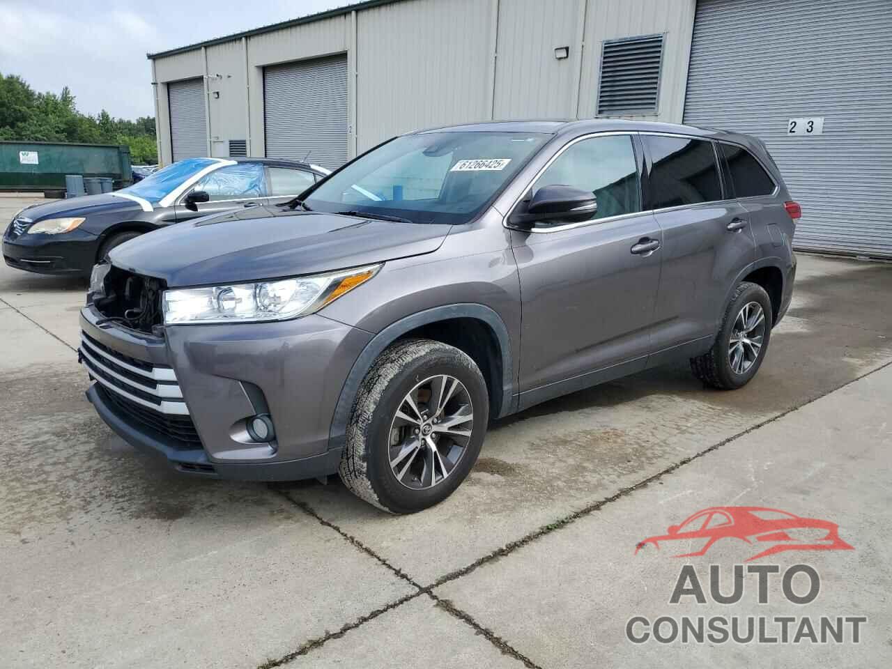 TOYOTA HIGHLANDER 2019 - 5TDZZRFH2KS364161