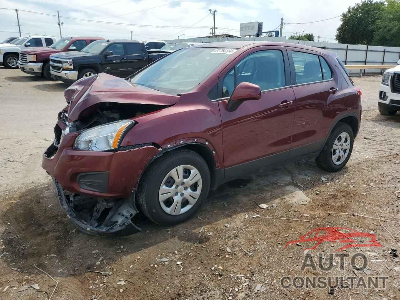 CHEVROLET TRAX 2016 - 3GNCJKSB9GL248496