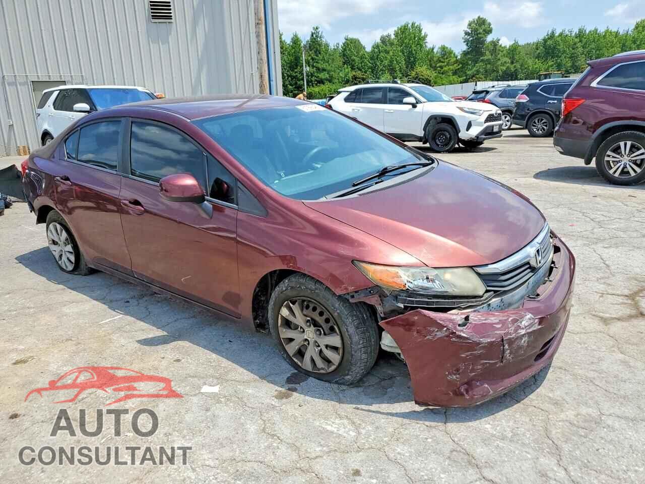 HONDA CIVIC 2012 - 19XFB2F50CE047561