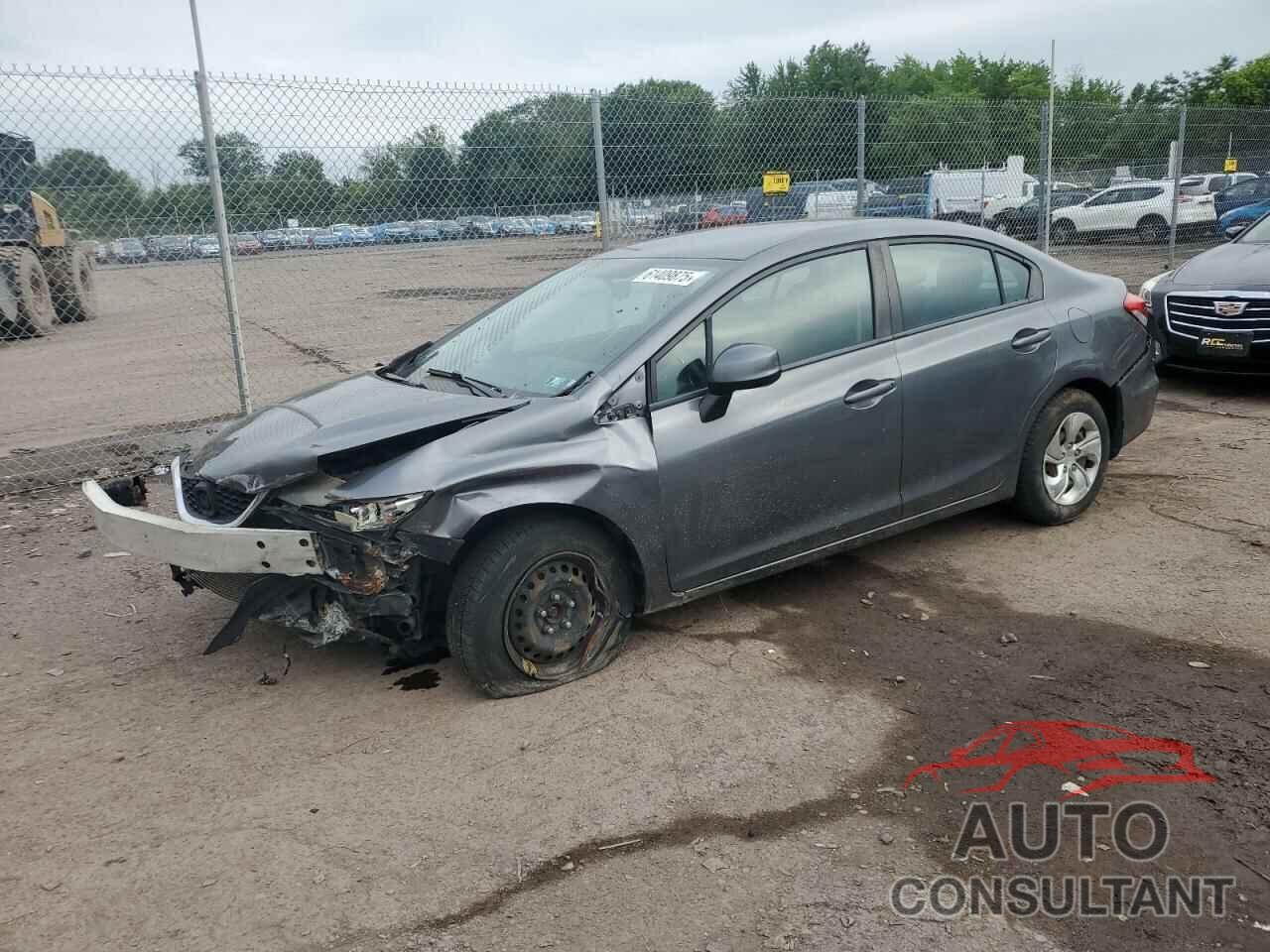 HONDA CIVIC 2013 - 19XFB2F50DE273178