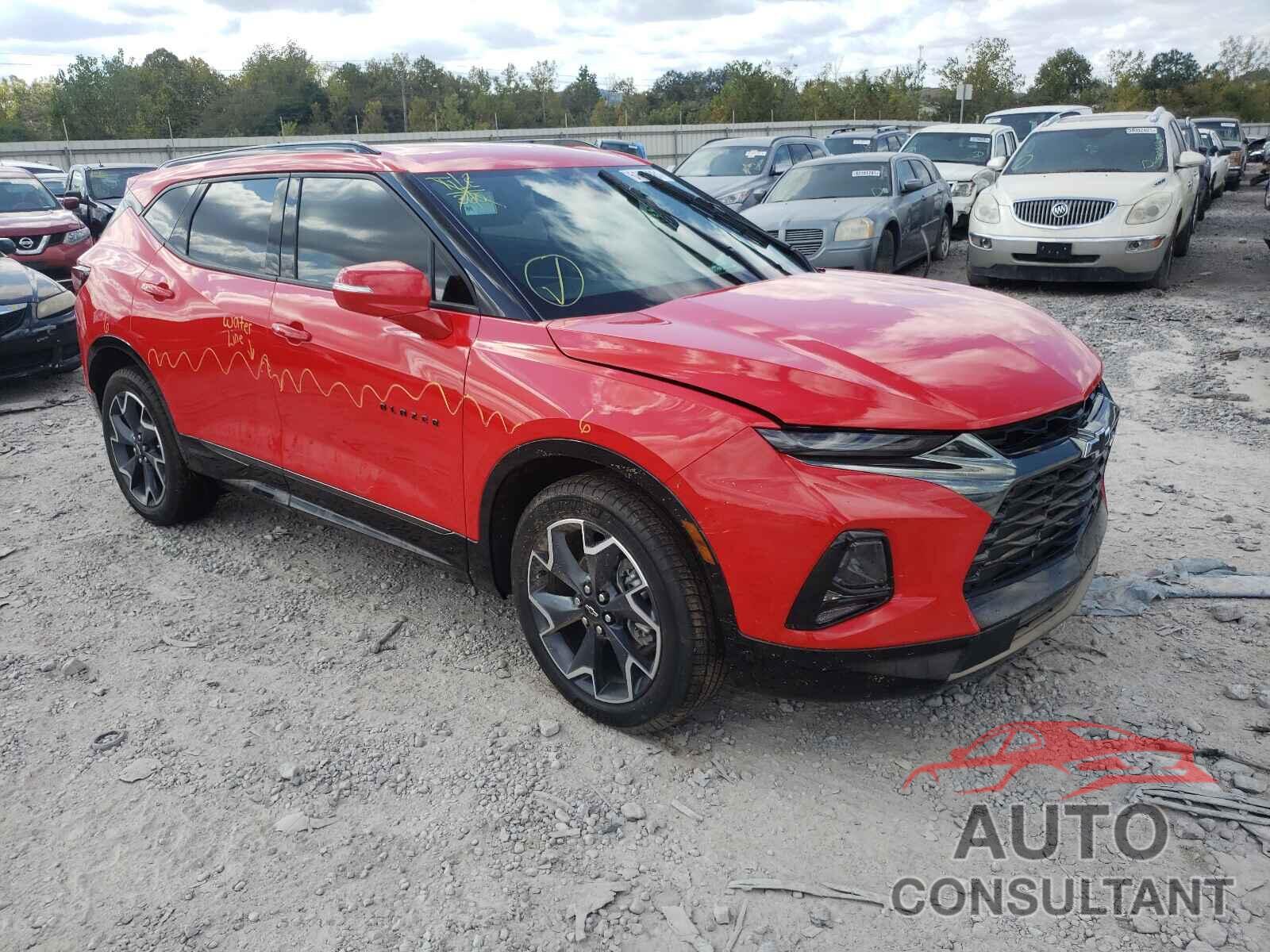 CHEVROLET BLAZER 2021 - 3GNKBKRS3MS544906