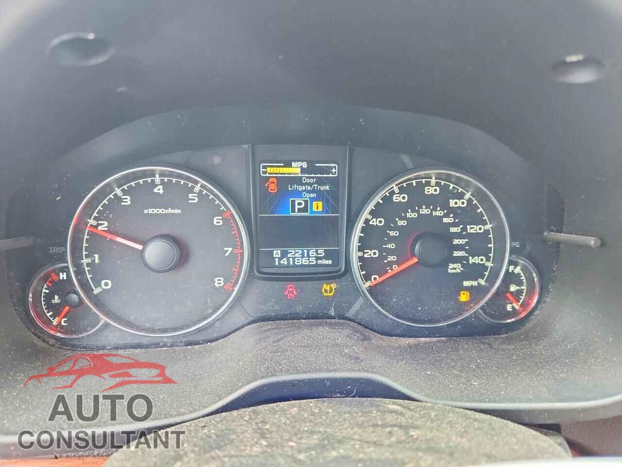 SUBARU OUTBACK 2014 - 4S4BRBKC4E3310025