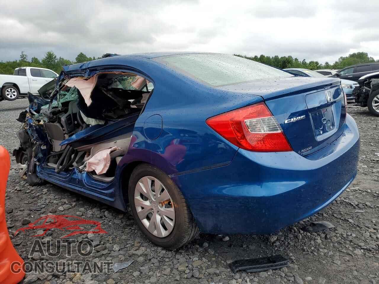 HONDA CIVIC 2012 - 19XFB2F59CE362892