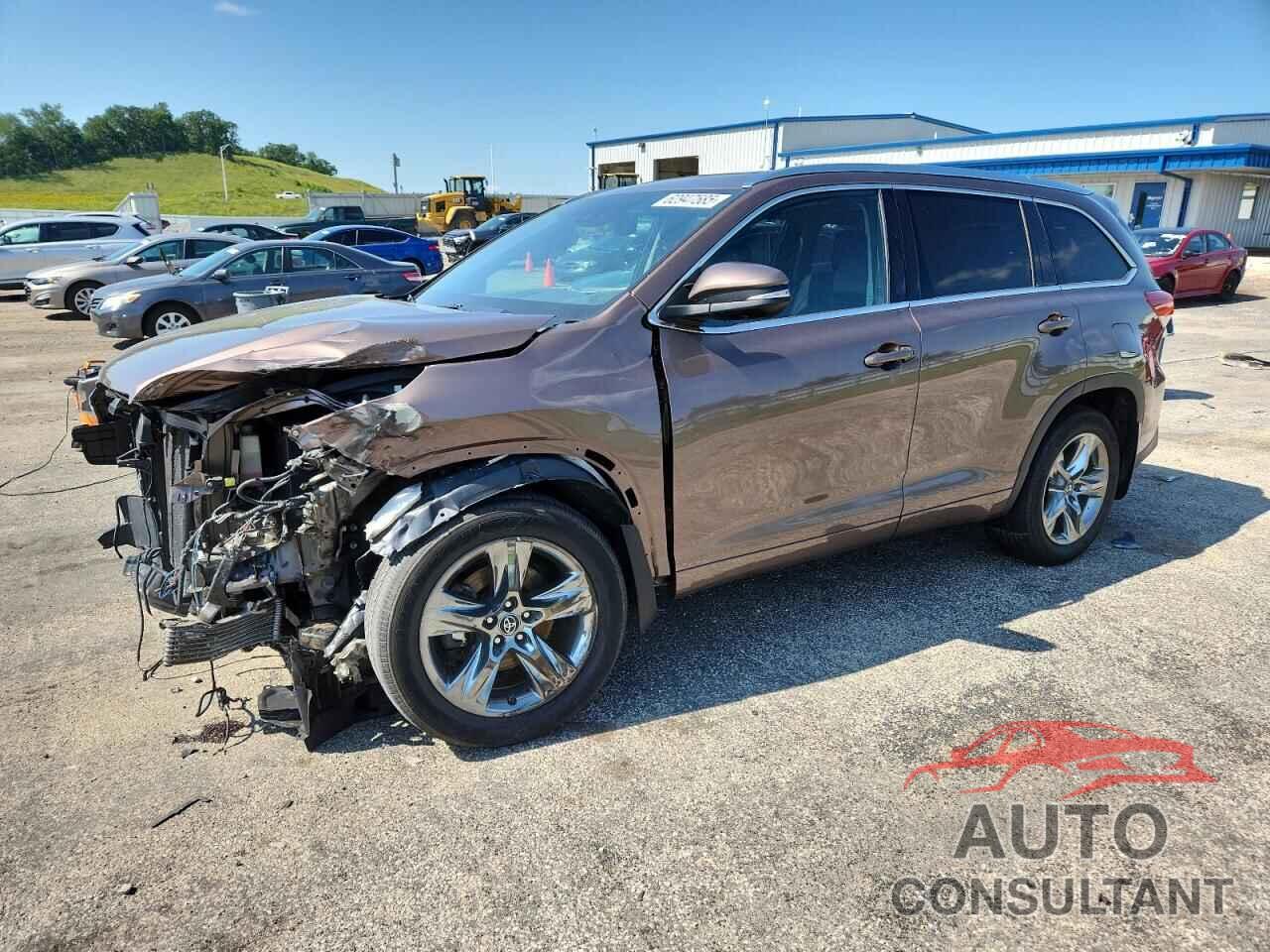 TOYOTA HIGHLANDER 2017 - 5TDDZRFHXHS372611