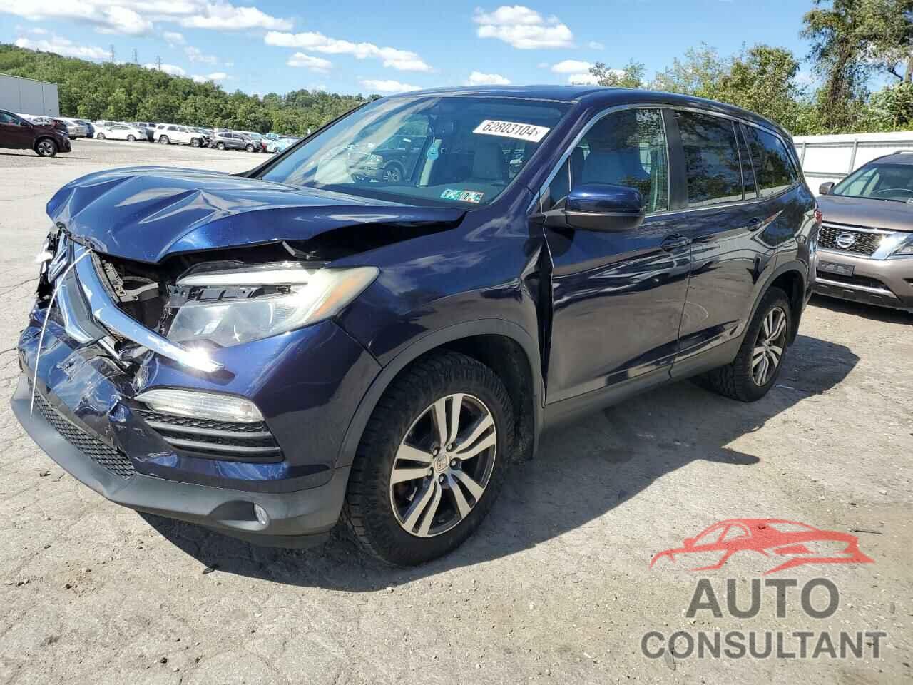 HONDA PILOT 2016 - 5FNYF6H53GB039990