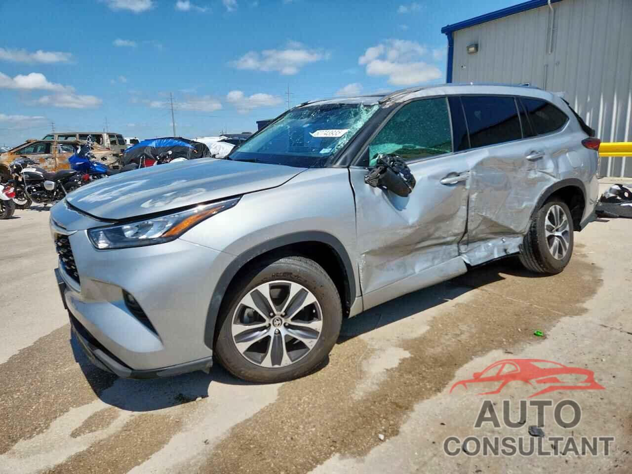 TOYOTA HIGHLANDER 2020 - 5TDGZRAH1LS504605