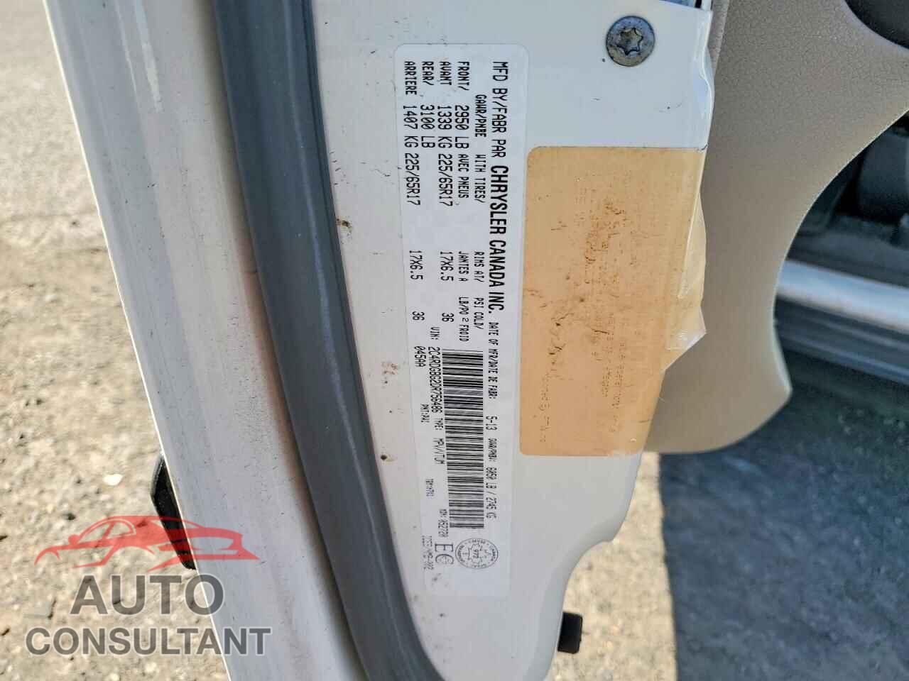 DODGE CARAVAN 2013 - 2C4RDGBG2DR756486