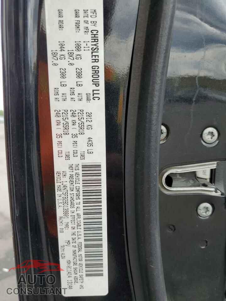 JEEP COMPASS 2011 - 1J4NT5FB2BD139801