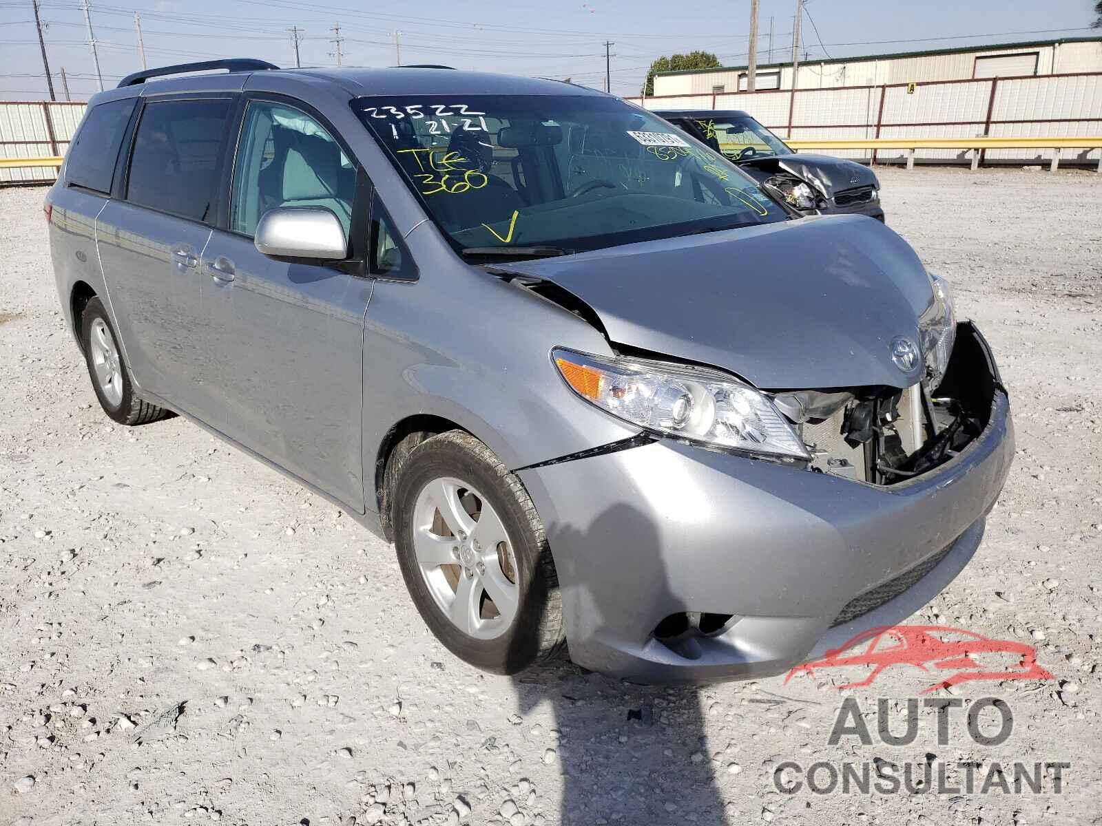 TOYOTA SIENNA 2017 - 5TDKZ3DC3HS850976