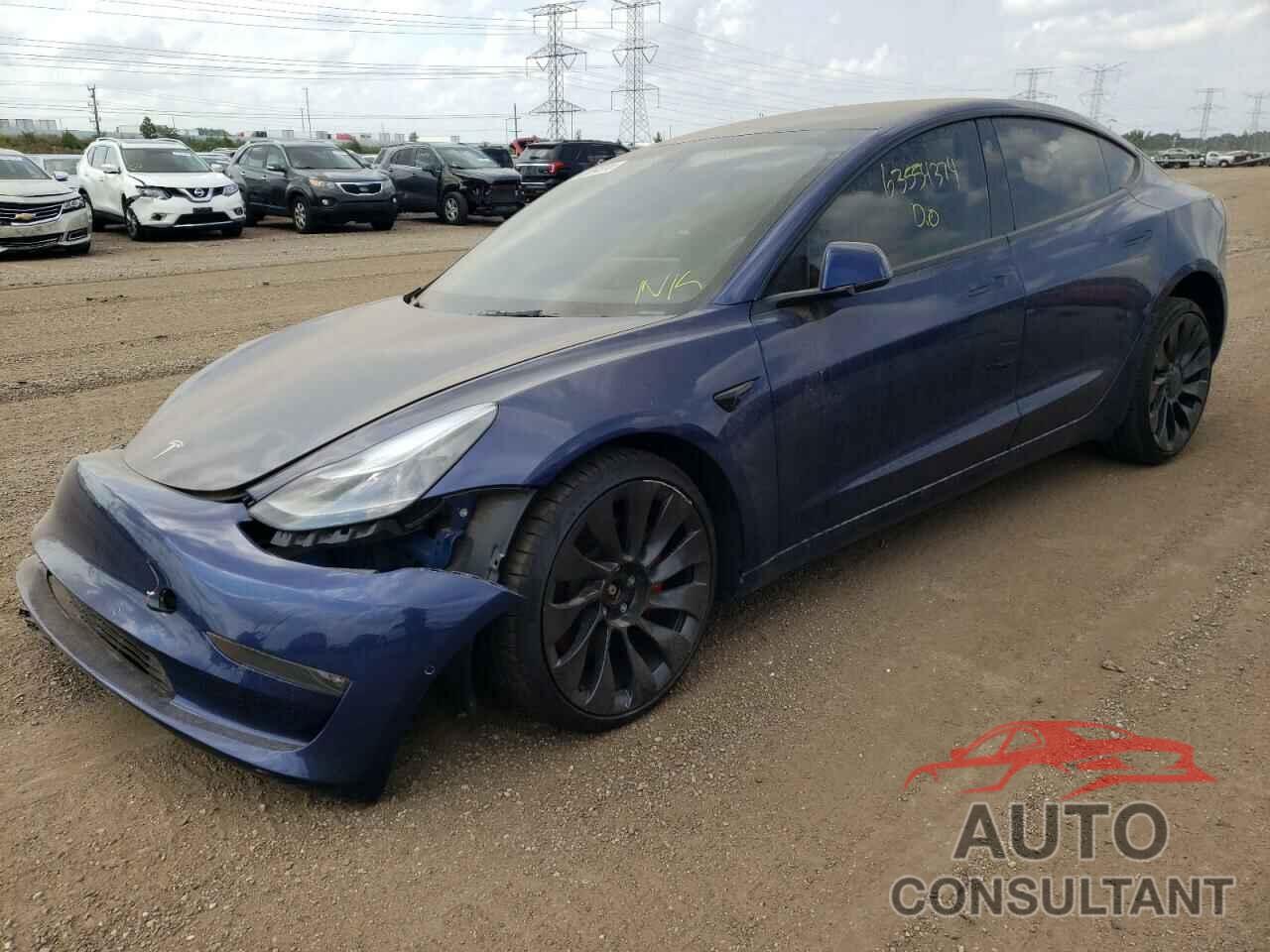 TESLA MODEL 3 2022 - 5YJ3E1ECXNF125281