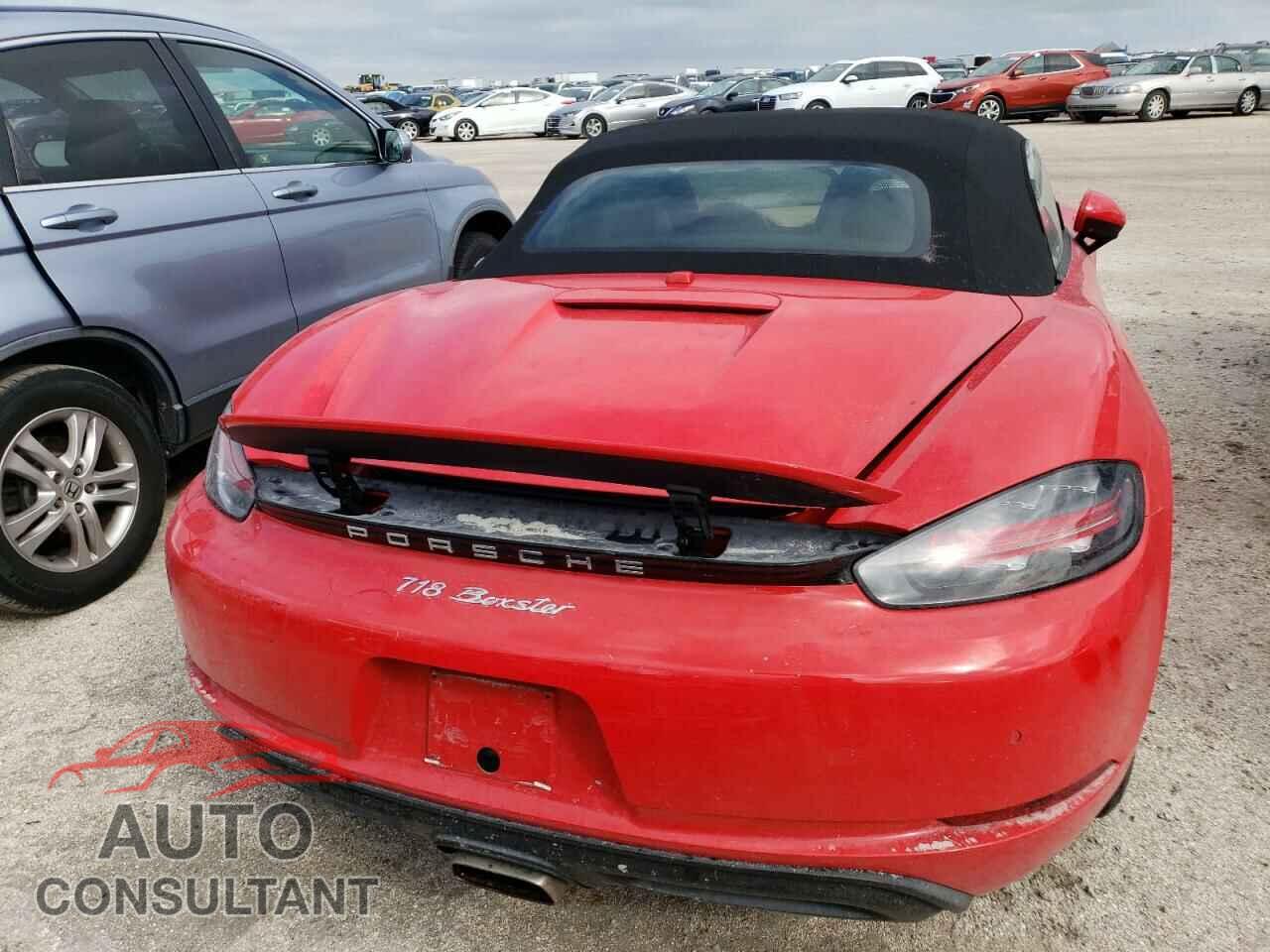 PORSCHE BOXSTER 2017 - WP0CA2A88HS221436