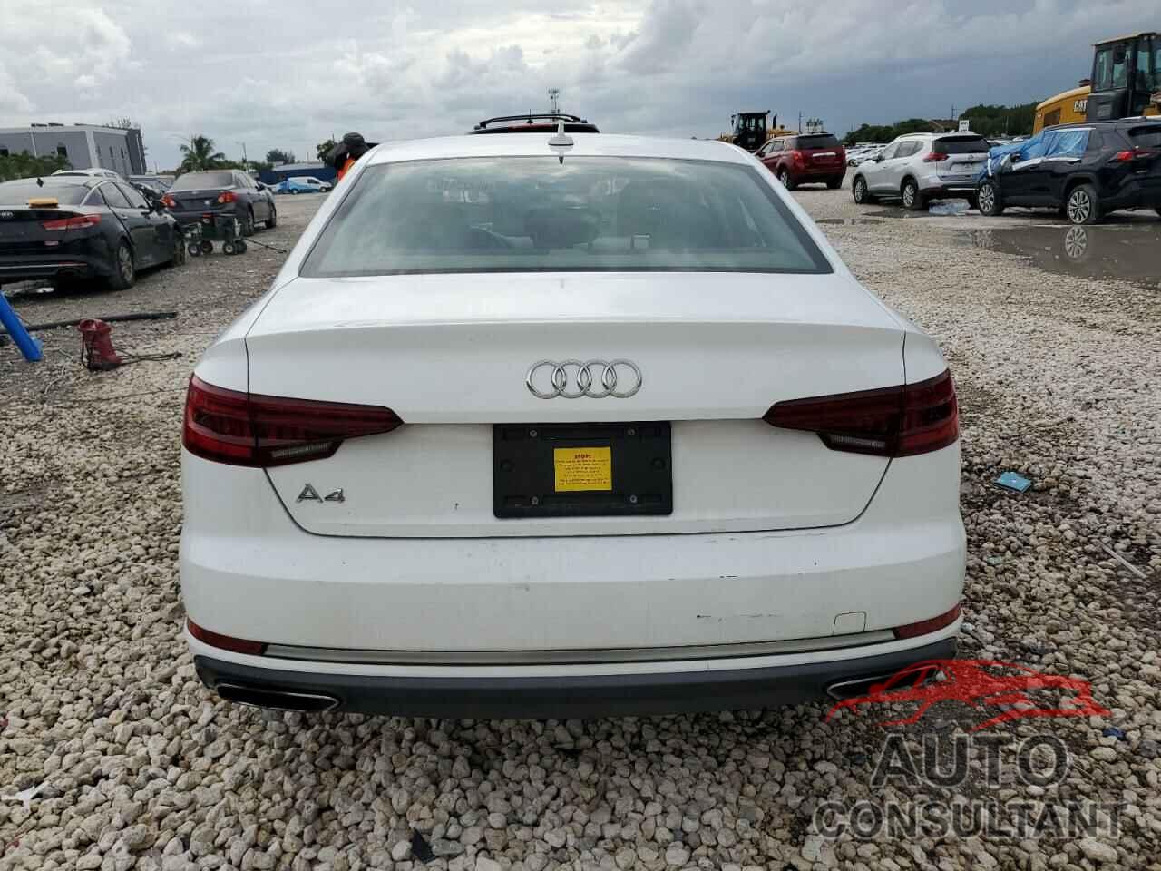 AUDI A4 2019 - WAUGMAF44KN006129