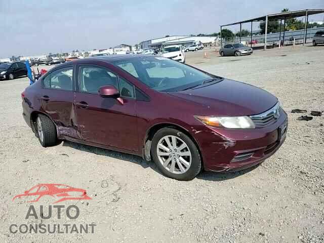 HONDA CIVIC 2012 - 19XFB2F82CE358533