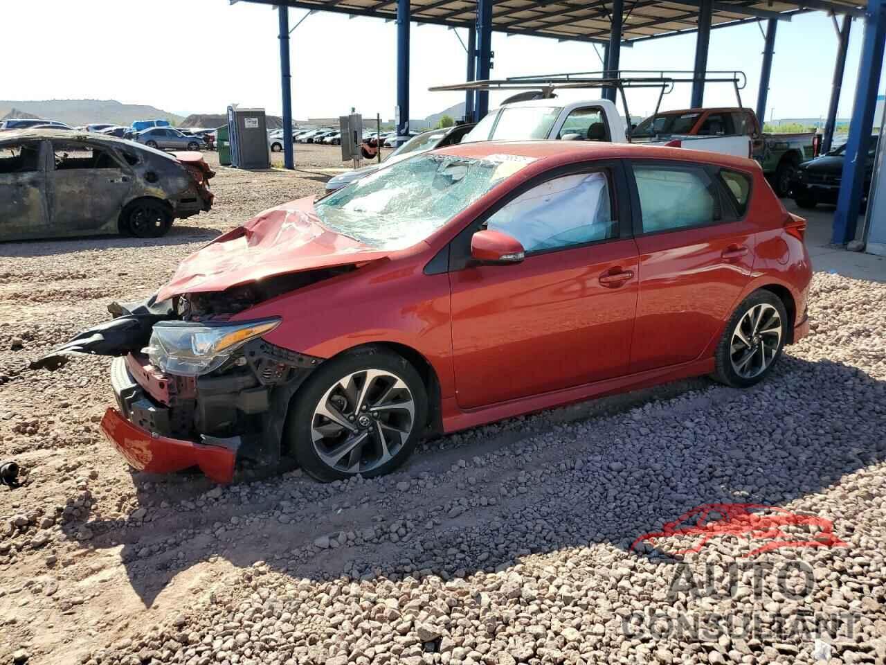 TOYOTA SCION 2016 - JTNKARJE9GJ518614