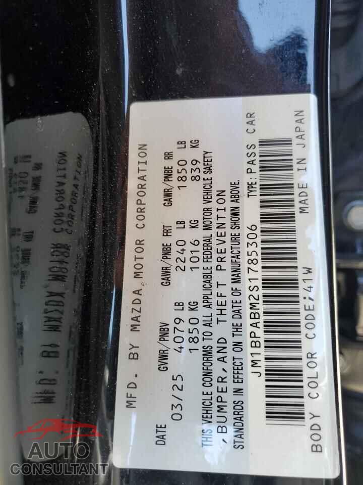 MAZDA 3 2025 - JM1BPABM2S1785306
