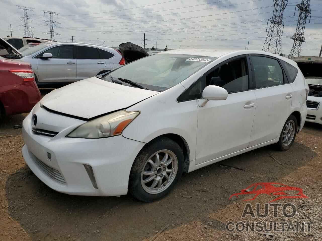 TOYOTA PRIUS 2014 - JTDZN3EU8E3310117