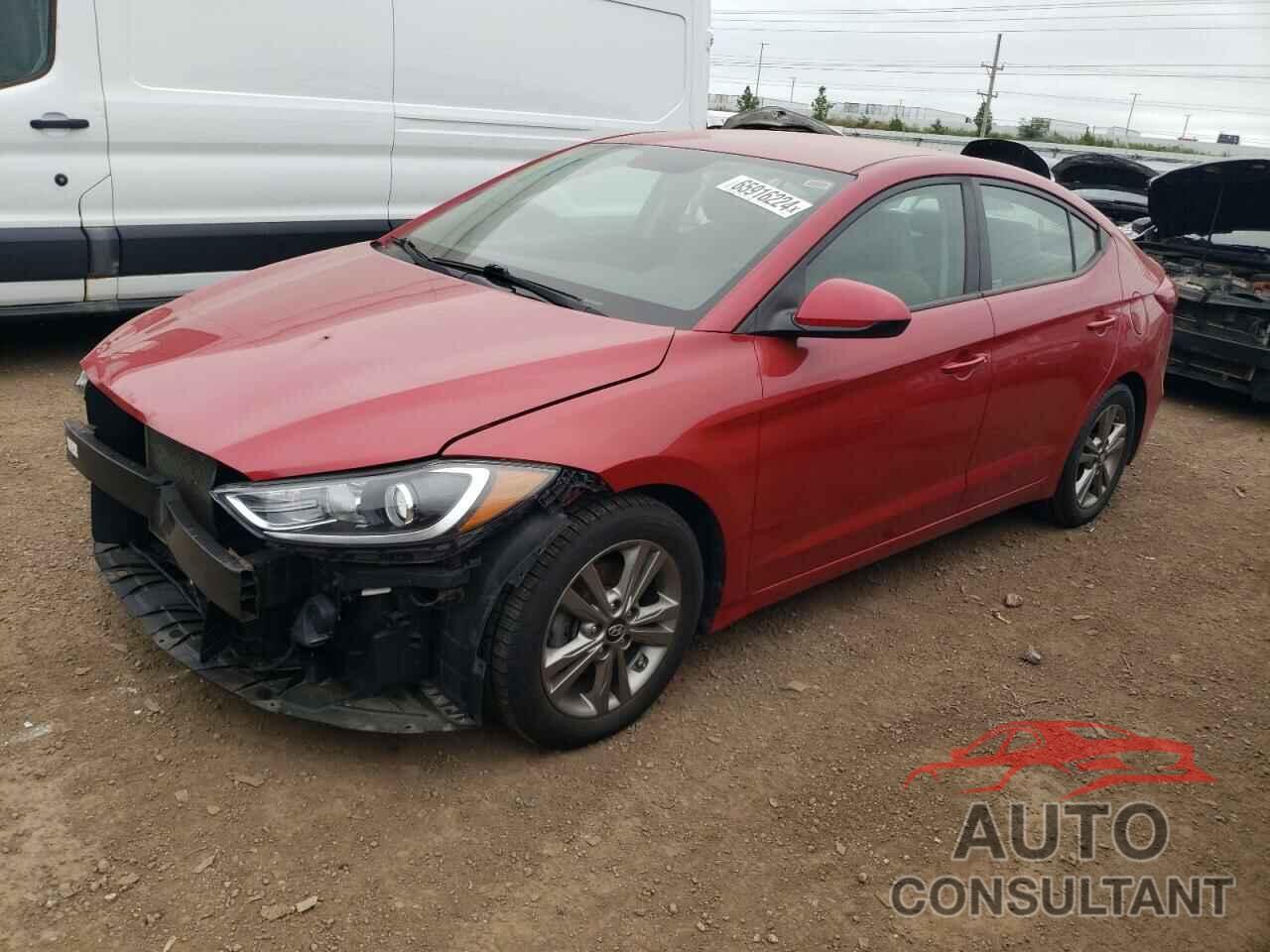 HYUNDAI ELANTRA 2018 - 5NPD84LF4JH363309