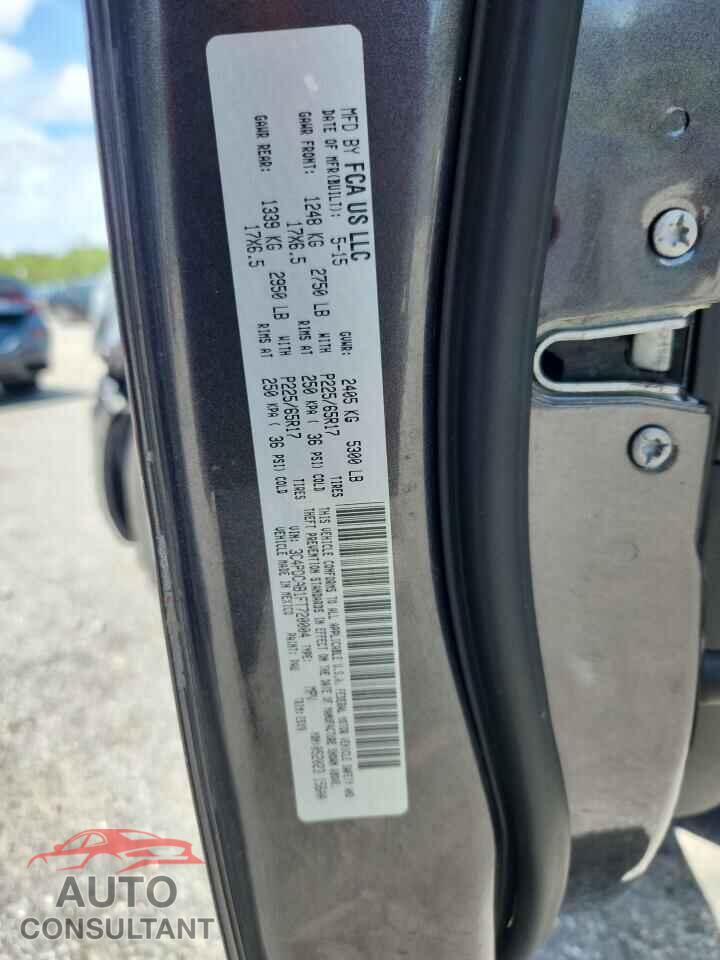 DODGE JOURNEY 2015 - 3C4PDCAB1FT720004
