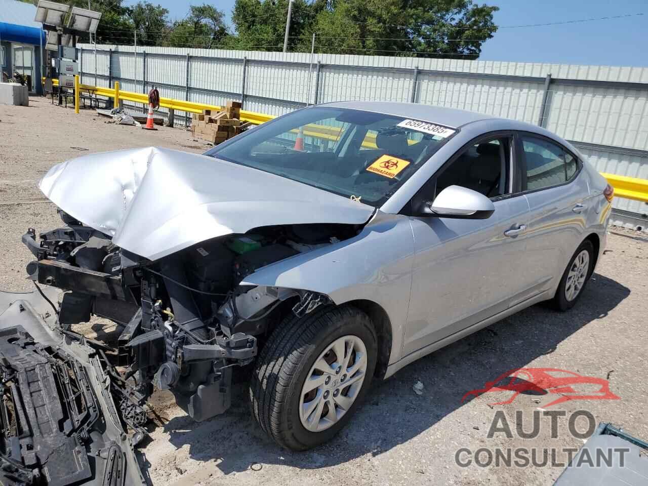 HYUNDAI ELANTRA 2017 - KMHD74LF6HU117151